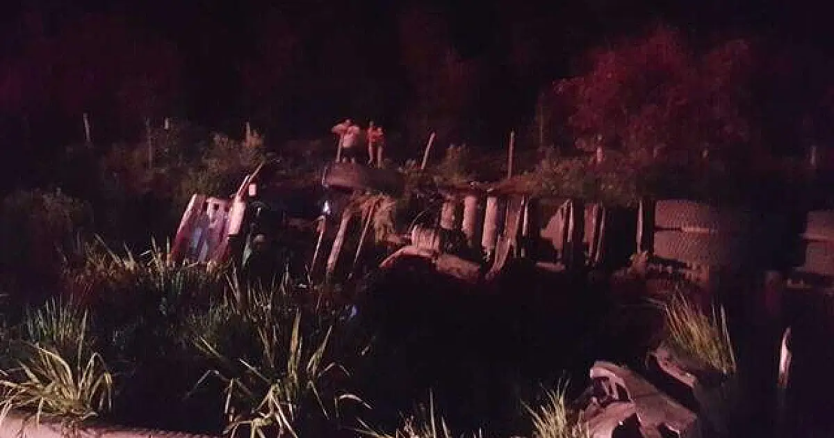Carreta atinge ônibus parado em rodovia e mata quatro pessoas