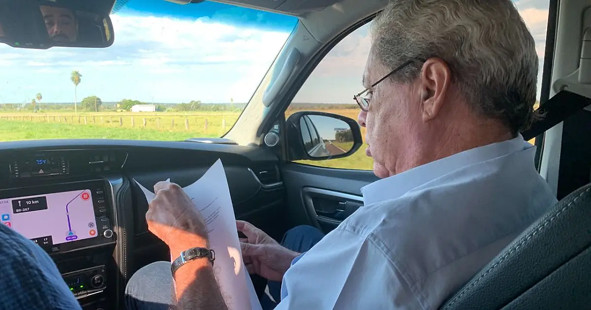 Pré-candidato ao governo, Puccinelli segue rota para ouvir população do Bolsão
