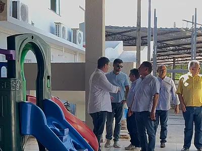 APAE de Corumbá constrói parque infantil acessível com emenda de R$ 63 mil