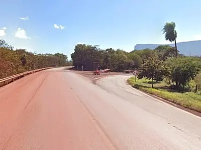 Trecho do Menck terá rotatória alongada para mais segurança viária na BR 262