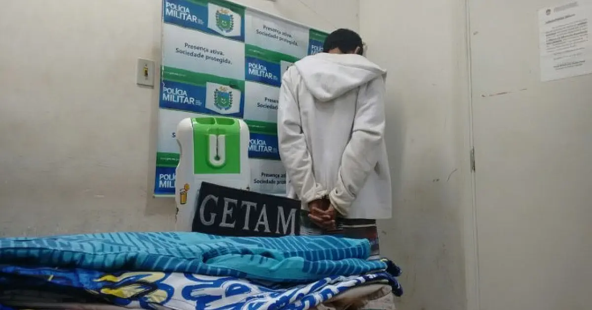 Autor de furto com mandado em aberto é preso no Dom Bosco