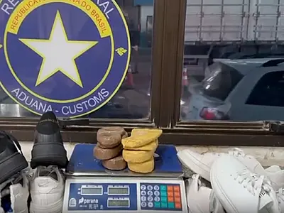 Operação conjunta apreende dois quilos de cocaína e mercadorias irregulares