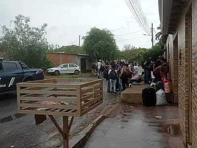 Casa no bairro Popular Nova é alvo de fiscalização contra descaminho