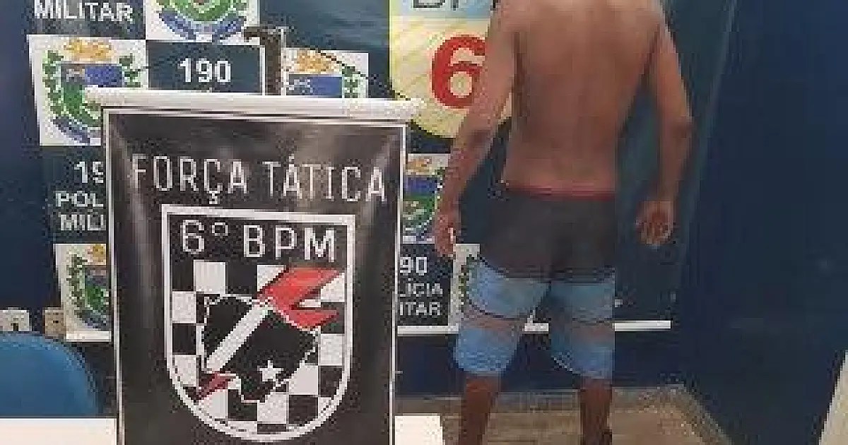PM Rapaz com tornozeleira eletrônica é encontrado fora do perímetro para cumprimento de