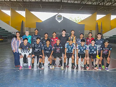 Equipe de futsal de Corumbá disputa torneio nacional Sub-17 em Brasília