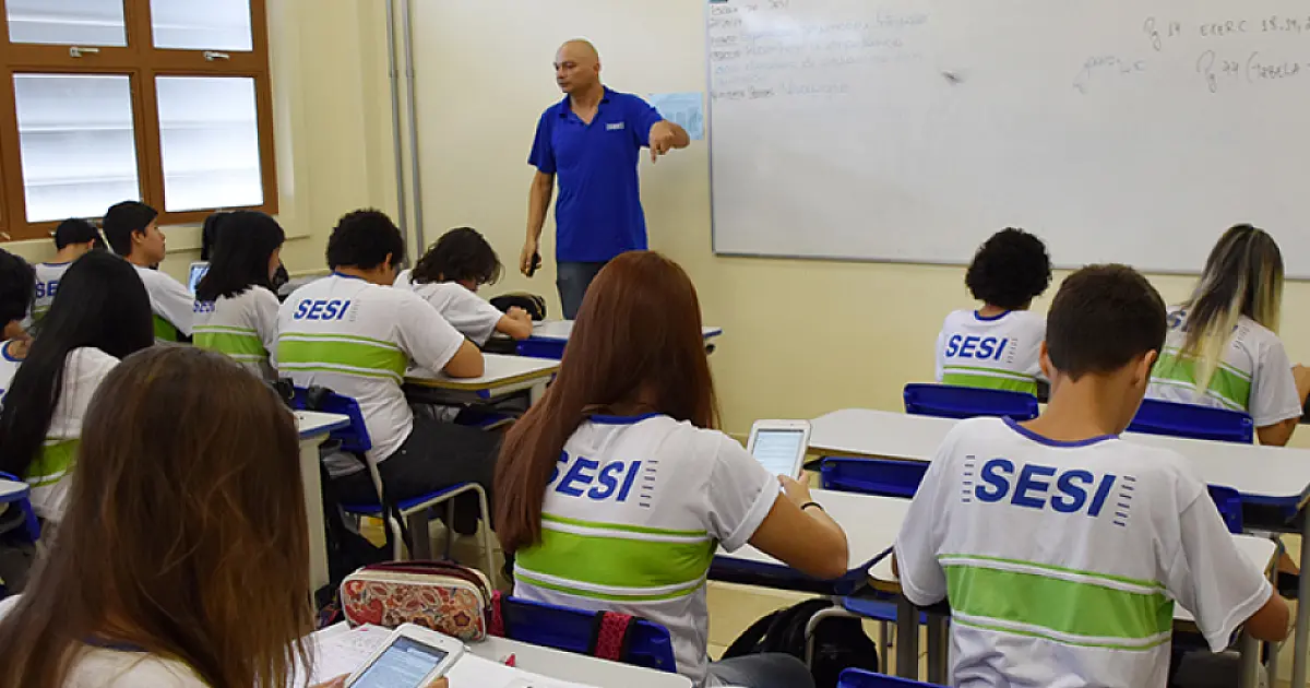 Escolas do Sesi estão com matrículas abertas em Corumbá e mais seis cidades do Estado
