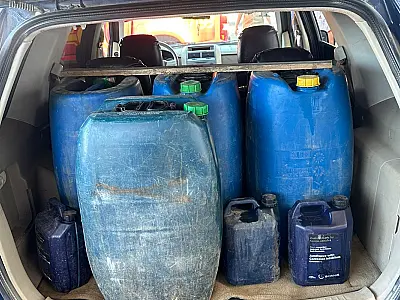 Operação termina com apreensão de 4.400 litros de combustível no Jatobazinho