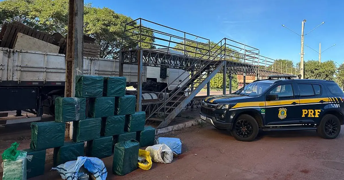 Maior apreensão de cocaína do ano foi realizada pela PRF em Miranda