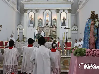 Programação religiosa marca o feriado de Nossa Senhora da Candelária em Corumbá