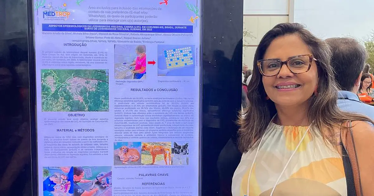 Corumbá leva pesquisas sobre doenças tropicais ao maior congresso nacional