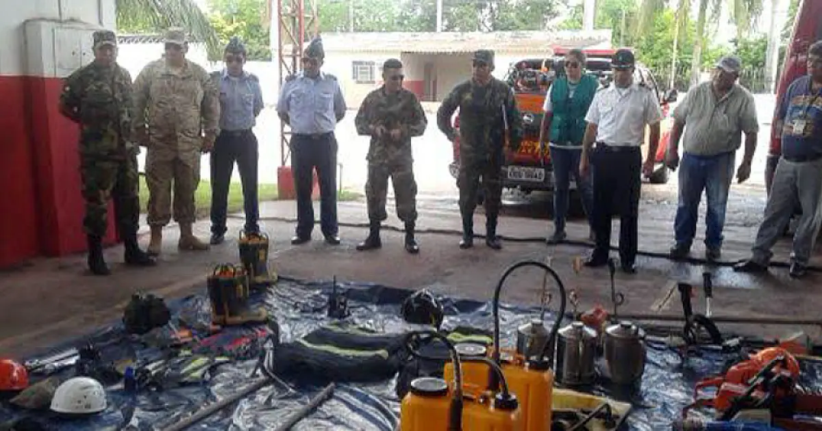 Brigada de incêndio florestal boliviana será capacitada pelo 3° Grupamento de Corumbá