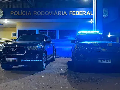 Caminhonete furtada em SC é recuperada na BR 262