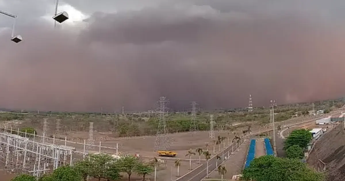 Após temporal com ventania, 9 mil pessoas ainda estão sem luz em MS
