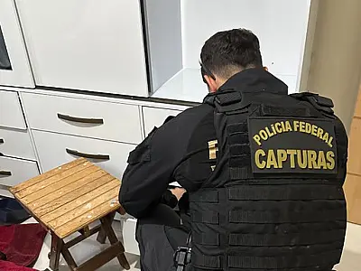 Acusado de integrar esquema de tráfico de drogas é preso em operação da PF