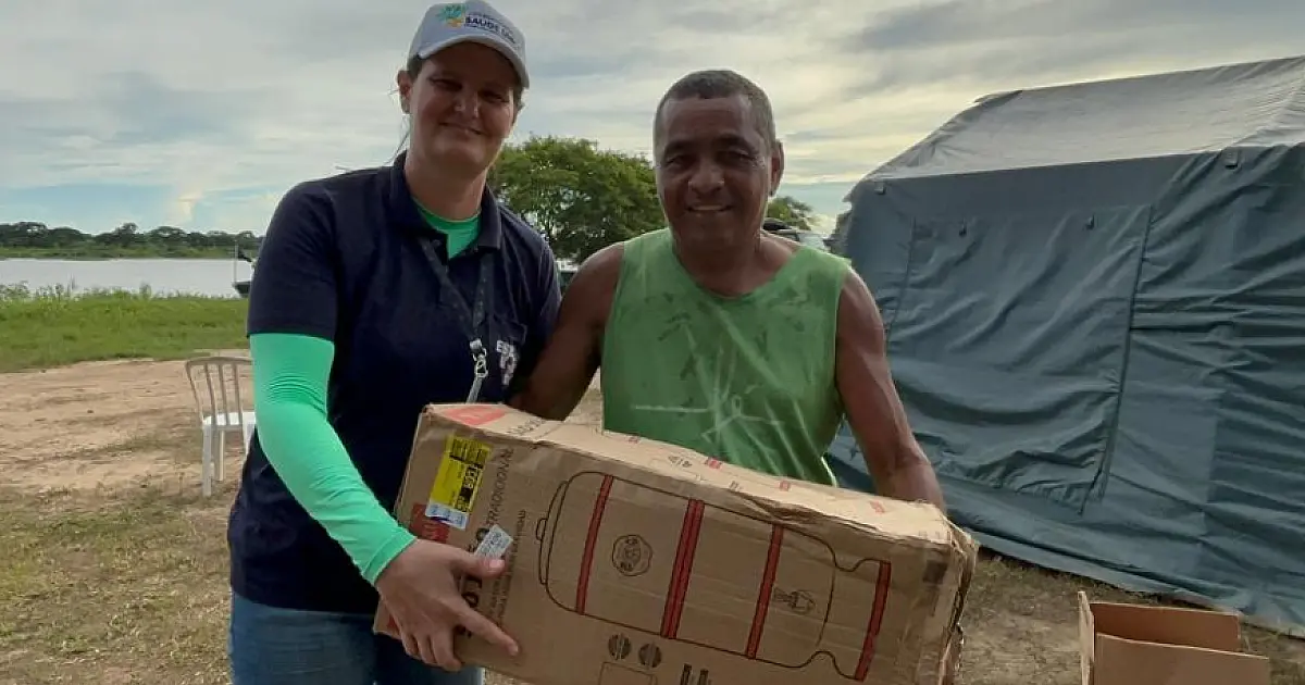 Moradores de Forte Coimbra são os primeiros a receberem doação de filtros de água