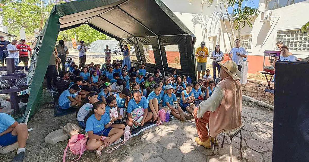 Ação "Entre Pegadas" leva educação ambiental ao Ecoparque Cacimba