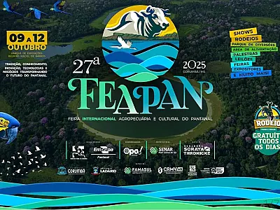 Feapan 2025: Corumbá será palco de inovação e sustentabilidade no Agronegócio