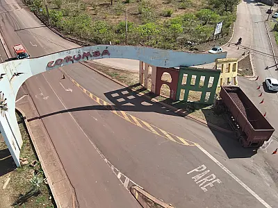 Portal de entrada de Corumbá será parcialmente demolido