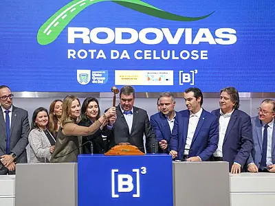 Rota da Celulose tem consórcio vencedor em disputa na bolsa de valores