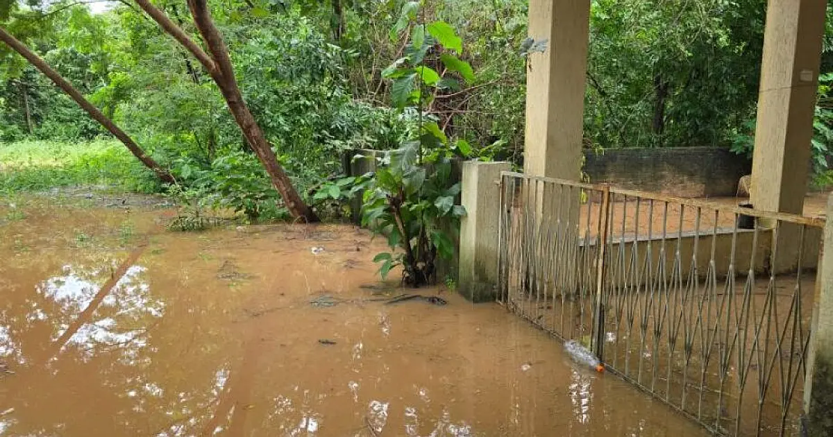 Rio Aquidauana atinge 8,30 metros e segue subindo após fortes chuvas em MS