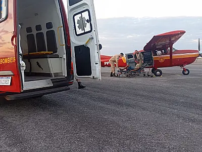 Jovem com suspeita de apendicite é resgatado em fazenda no Pantanal