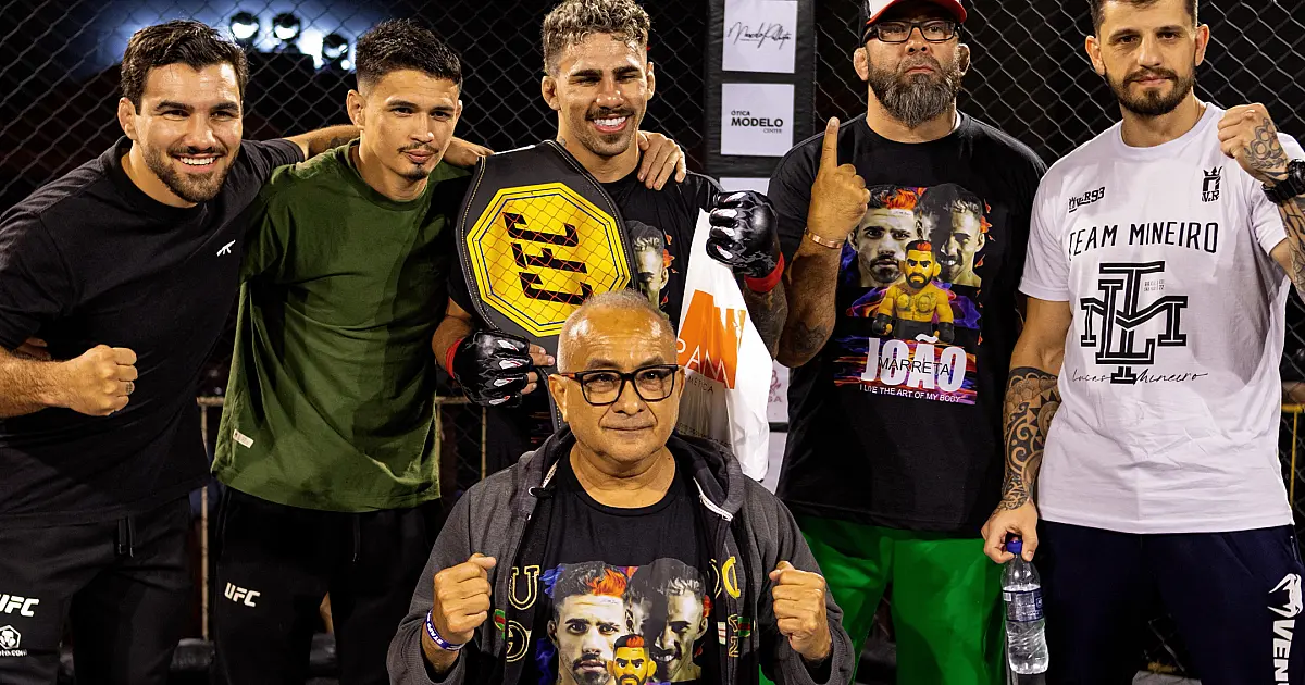 João Marreta conquista cinturão na 13ª edição do Corumbá Fight Combat