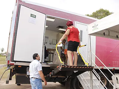 Carreta do Amor realiza mais de 180 exames de mamografia em Ladário