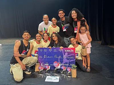 Bailarinos do Moinho Cultural conquistam prêmios no United Dance Festival