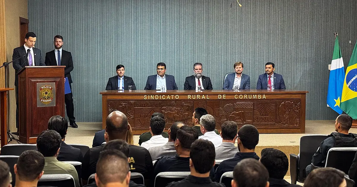 Novo chefe da PF em Corumbá toma posse e destaca ações contra o crime