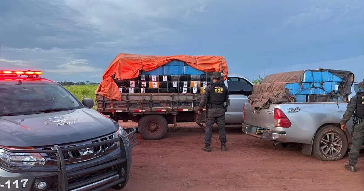 DOF registra 2ª maior apreensão de drogas da história em MS