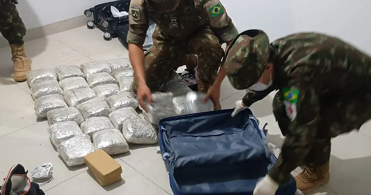 Operação Ágata Carcará apreende skank, pasta base e cocaína no Lampião Aceso