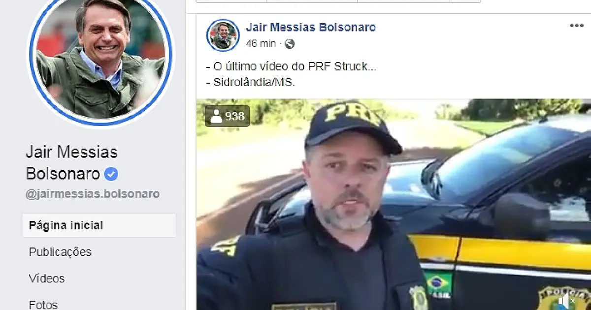 Presidente Bolsonaro faz homenagem a policial federal de MS atropelado em Operação