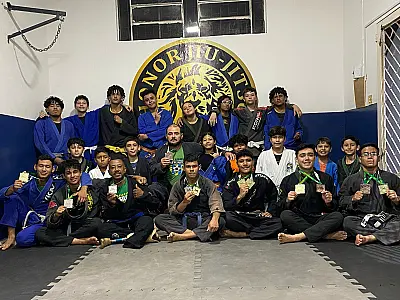 Atletas de Corumbá conquistam 14 medalhas no Brasileiro Centro-Oeste de Jiu-Jitsu