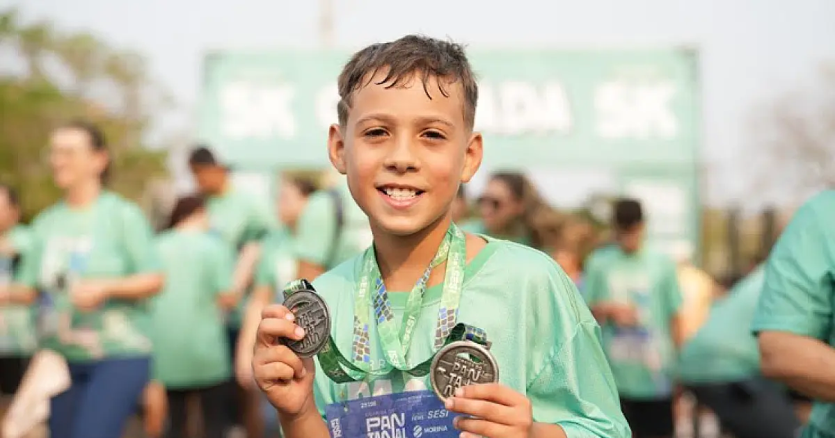 Inscrição para categoria kids da Corrida do Pantanal 2025 abrem nesta terça-feira