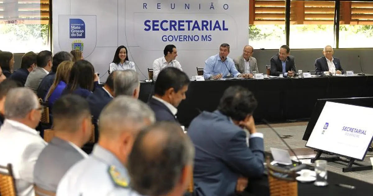 Governador reúne secretariado para avaliar ações e garantir entregas em MS