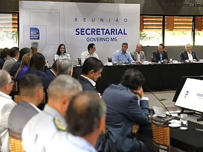 Governador reúne secretariado para avaliar ações e garantir entregas em MS