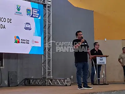 “Não há nada mais gratificante que a segurança de um lar”, diz Dr. Gabriel em sorteio de casas