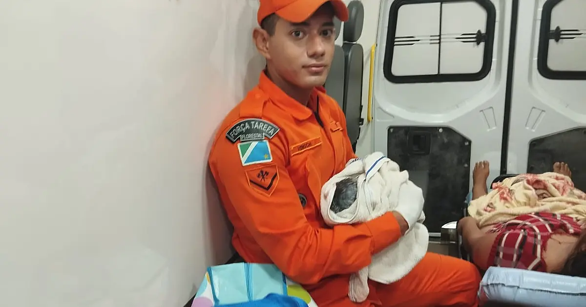 Bombeiros fazem parto de emergência no Assentamento São Gabriel