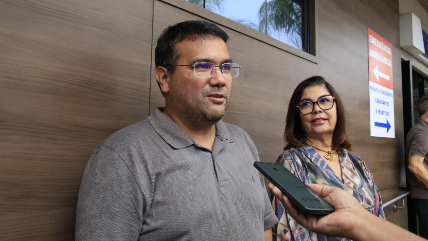 Prefeito de Corumbá, Dr. Gabriel Alves de Oliveira, diz que a unidade é a realização de um sonho. (Foto: Divulgação)