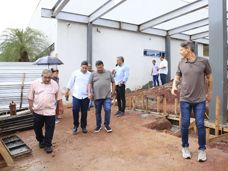 Obras da UTI Neonatal em Corumbá avançam com previsão de entrega ainda este ano