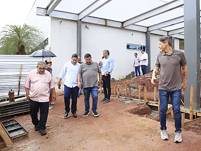 Obras da UTI Neonatal em Corumbá avançam com previsão de entrega ainda este ano