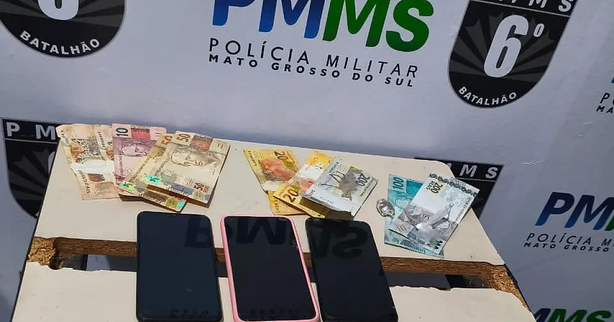 Polícia Militar prende suspeitos após assalto em Corumbá