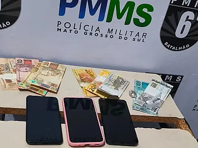 Polícia Militar prende suspeitos após assalto em Corumbá