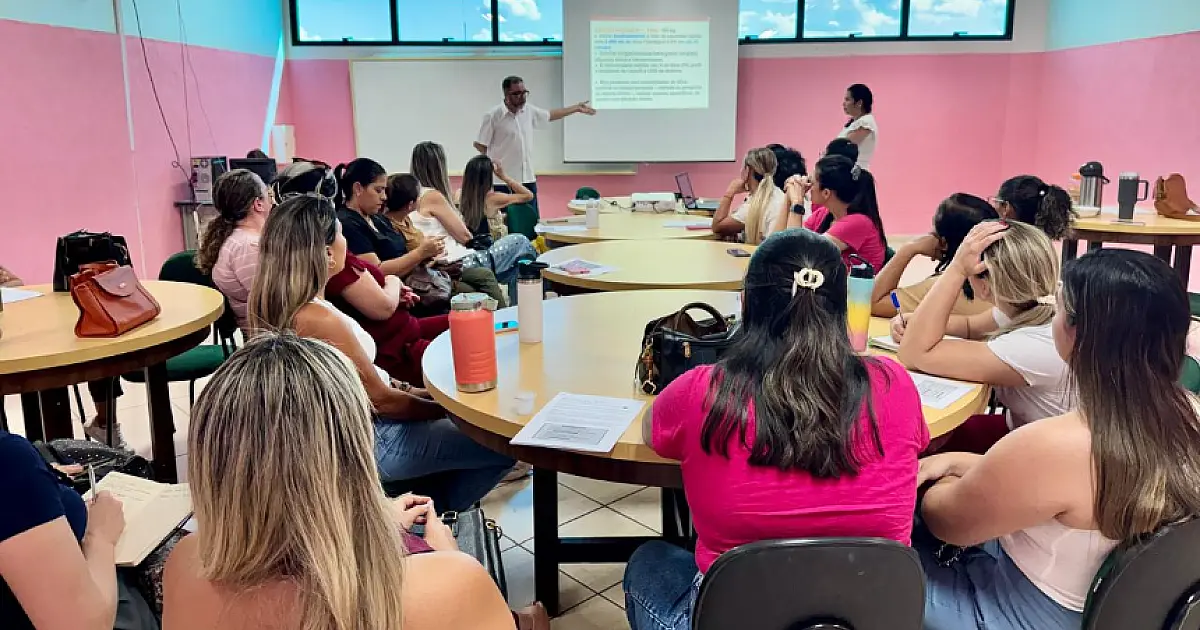 Saúde capacita profissionais para enfrentamento da Dengue e Chikungunya em Corumbá