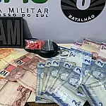 Homem é preso com cocaína, dinheiro e balança de precisão em Corumbá