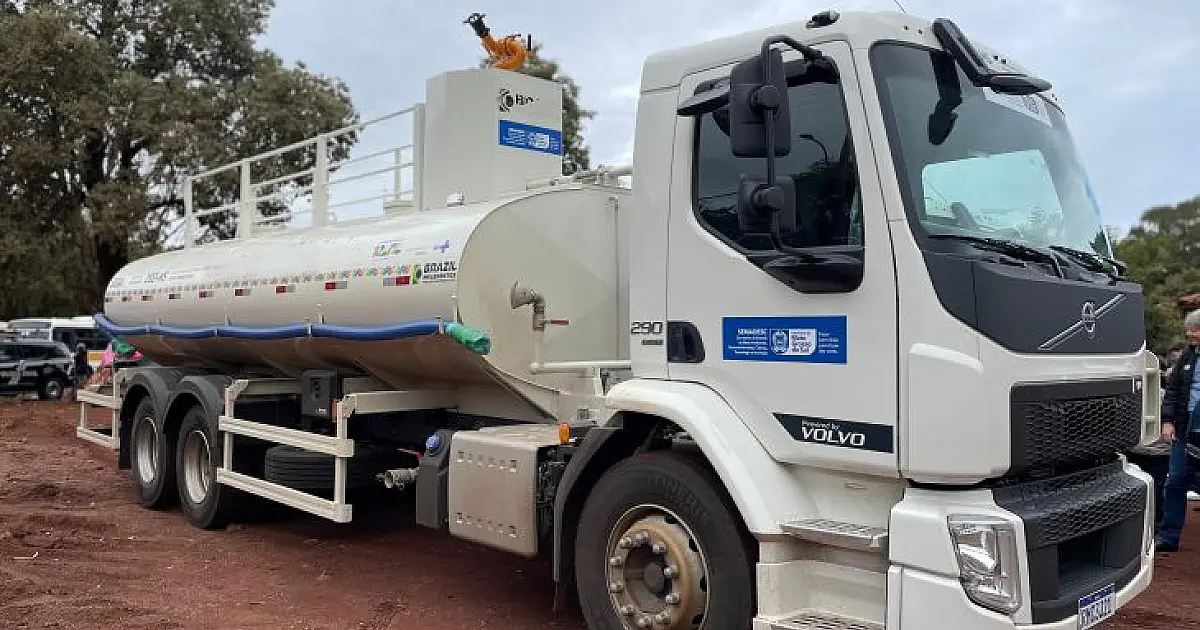 Corumbá recebe caminhão pipa para atender Assentamentos