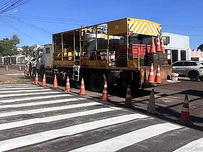 Corumbá reforça sinalização e mira segurança no trânsito urbano