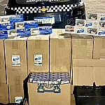 Força Tática apreende 900 pacotes de cigarros contrabandeados no Cristo Redentor