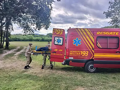 Trabalhador rural é resgatado de aeronave após sofrer coices de cavalo no Pantanal