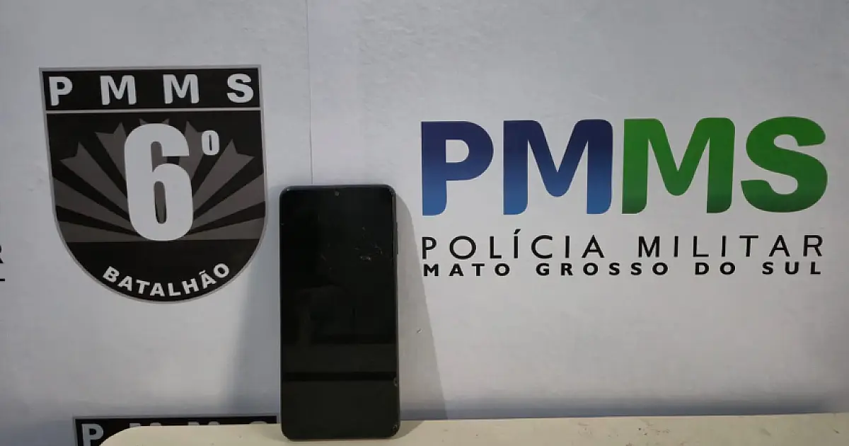 Polícia Militar recupera aparelho celular em Corumbá